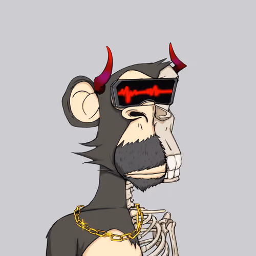 Skeleton Ape Yacht Club #4017