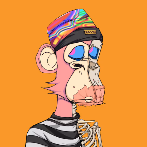 Skeleton Ape Yacht Club #1064