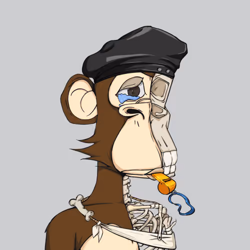 Skeleton Ape Yacht Club #1913