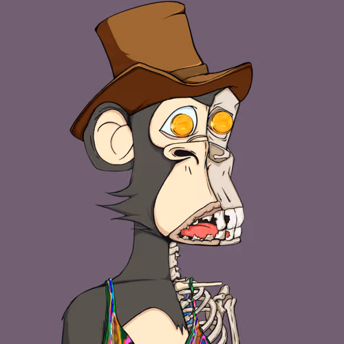 Skeleton Ape Yacht Club #5412