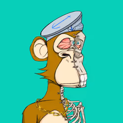 Skeleton Ape Yacht Club #3834