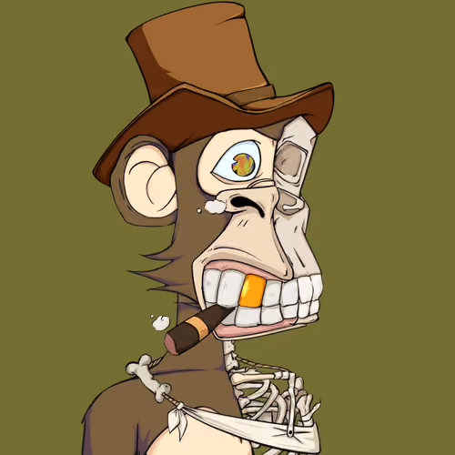 Skeleton Ape Yacht Club #5807