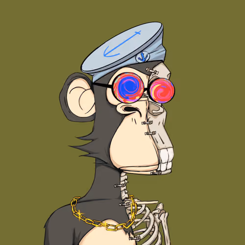 Skeleton Ape Yacht Club #995