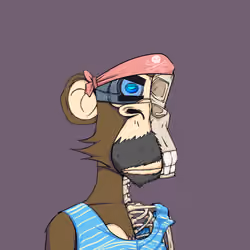 Skeleton Ape Yacht Club #4040