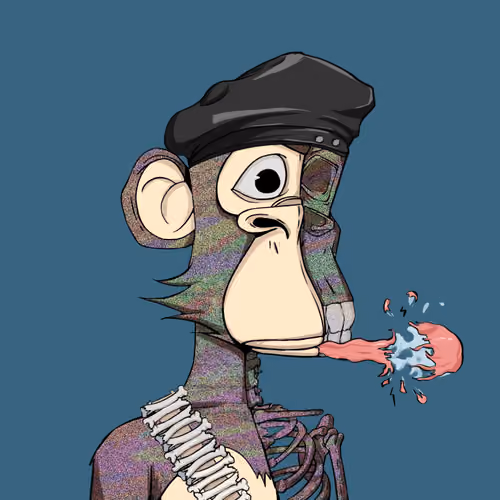 Skeleton Ape Yacht Club #2734
