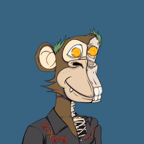 Skeleton Ape Yacht Club #1264