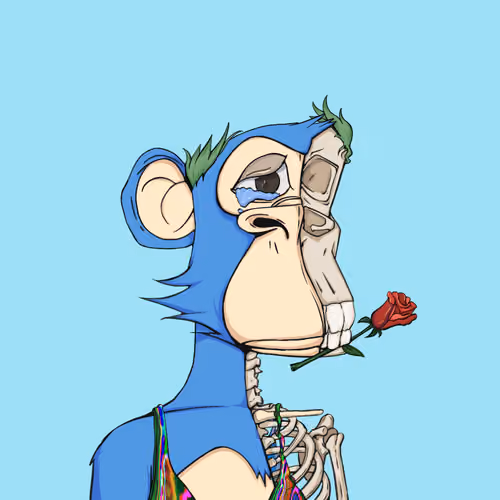 Skeleton Ape Yacht Club #6077