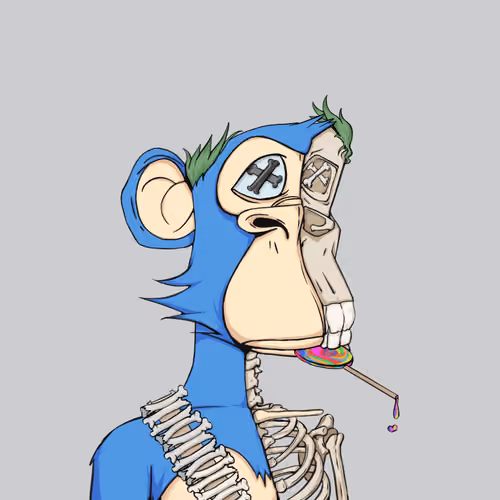 Skeleton Ape Yacht Club #553