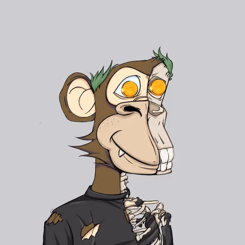 Skeleton Ape Yacht Club #1741