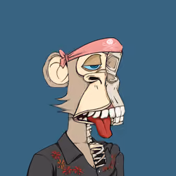 Skeleton Ape Yacht Club #5404