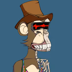 Skeleton Ape Yacht Club #734