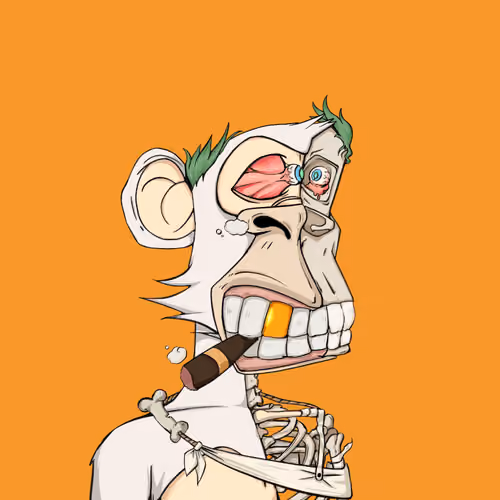 Skeleton Ape Yacht Club #4757