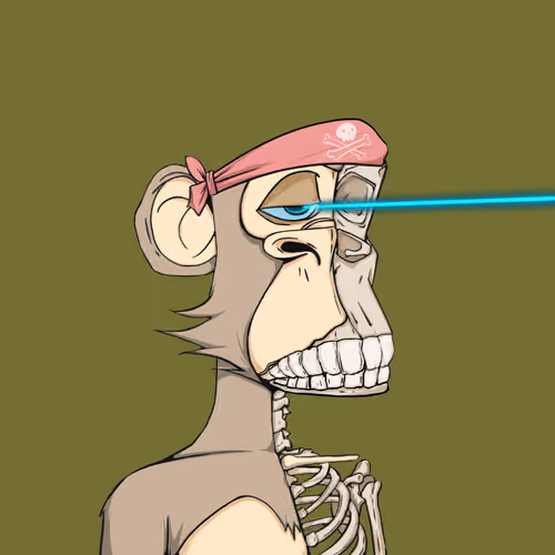 Skeleton Ape Yacht Club #1960