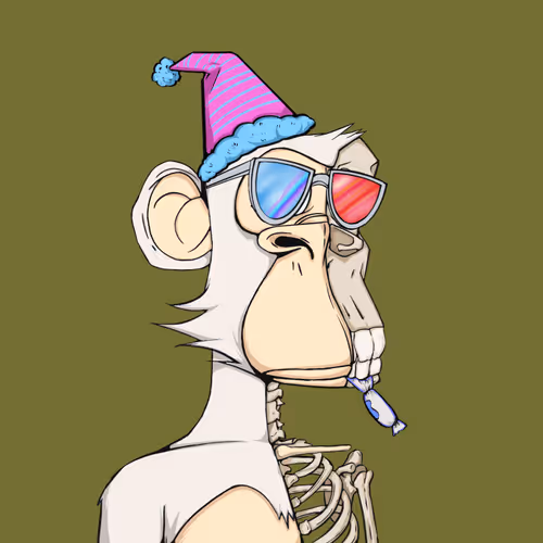 Skeleton Ape Yacht Club #5621