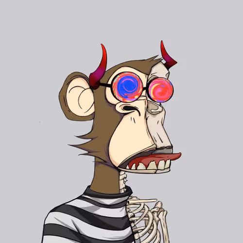 Skeleton Ape Yacht Club #6606