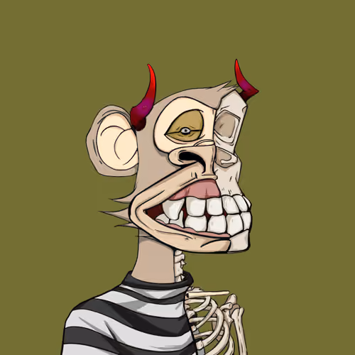 Skeleton Ape Yacht Club #2542