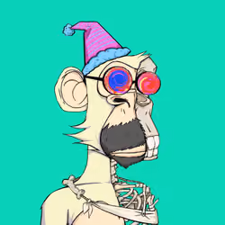 Skeleton Ape Yacht Club #3844