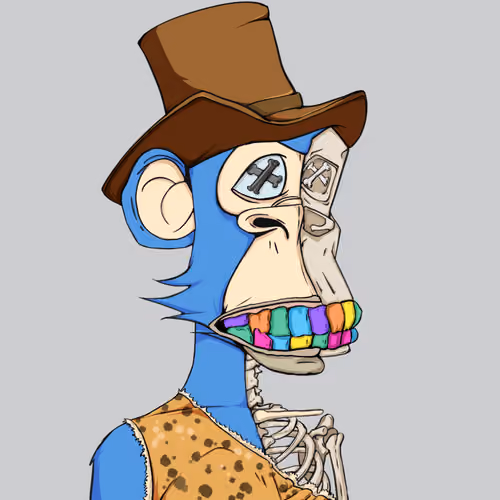 Skeleton Ape Yacht Club #1566