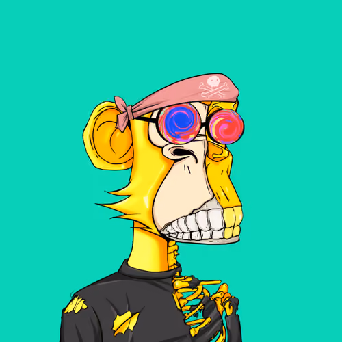 Skeleton Ape Yacht Club #5498