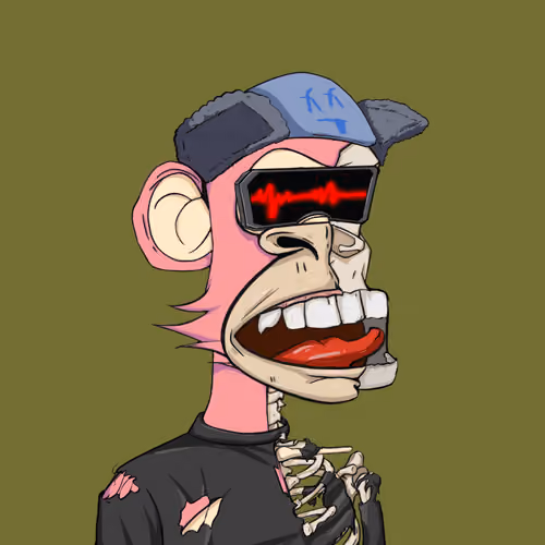 Skeleton Ape Yacht Club #3156