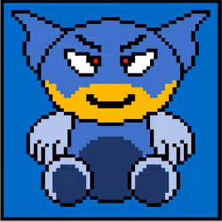 Blocky Bear #0340