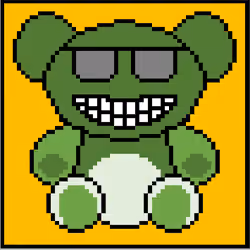 Blocky Bear #0337
