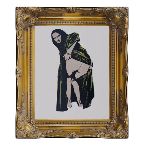 Elmonx Nickwalker Moonalisa Print