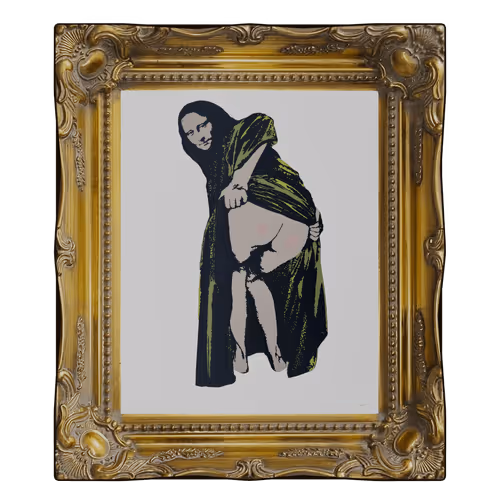 Elmonx Nickwalker Moonalisa Print