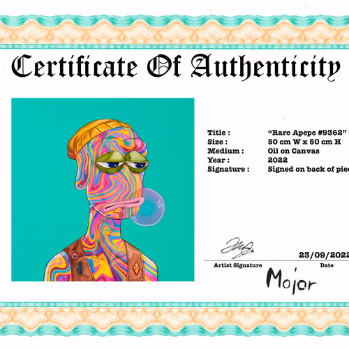 Rare Apepe #9362