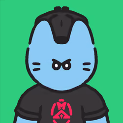 Mirrored Cat #818