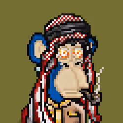 The Bored Pixel Ape Saudis #1743