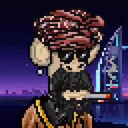 The Bored Pixel Ape Saudis #660
