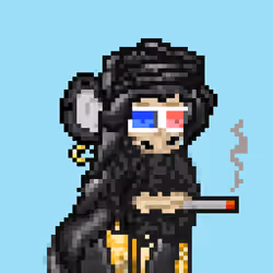 The Bored Pixel Ape Saudis #704