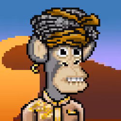 The Bored Pixel Ape Saudis #2432