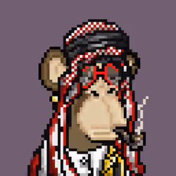 The Bored Pixel Ape Saudis #251