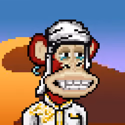 The Bored Pixel Ape Saudis #2381