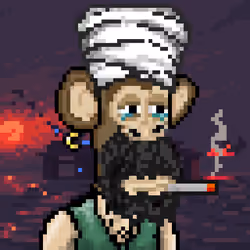 The Bored Pixel Ape Saudis #2380