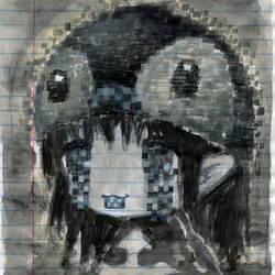 Pixel Shadow Penguin