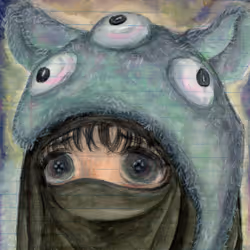 niqab☆alien hat☆