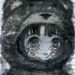 Pixel Shadow bear