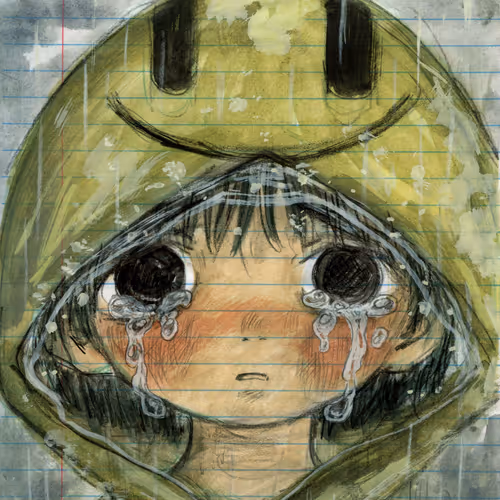 A Crying Child in a Remilia Raincoat