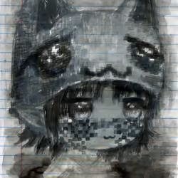 Pixel Shadow Cat