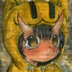Sad Oni☆Remicat Hoodie