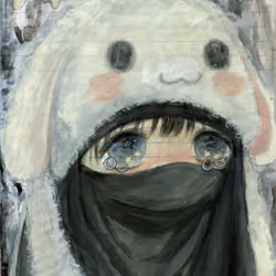 niqab☆cinnamoroll hat☆