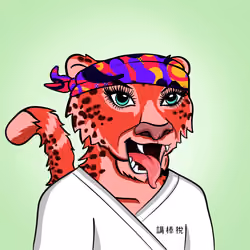 Boujee Leopard #340