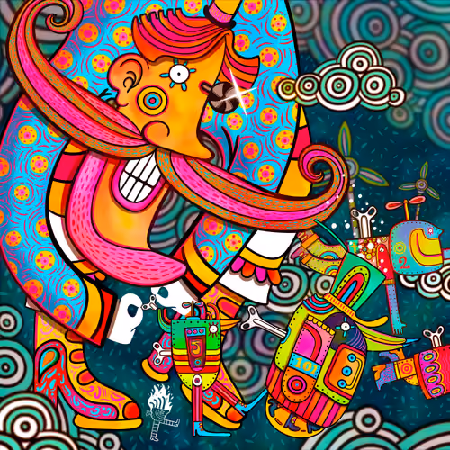 Ludo Dazzle the Toy Collector
