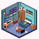 Meowy Pixel Planet