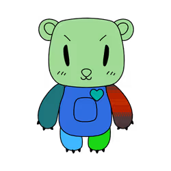 Flirty Bear #8887 aka 1MORE