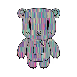 Bear #4803 Texture #041