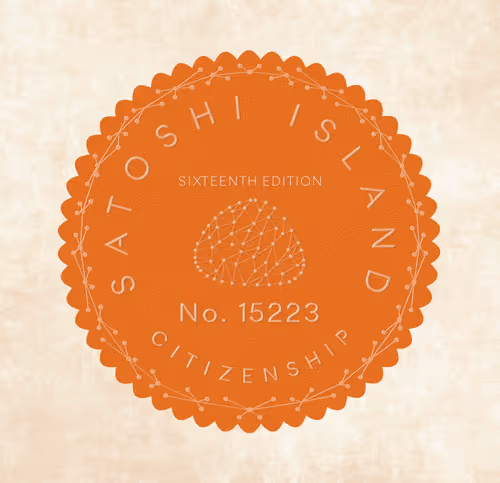 Satoshi Island Citizenship Nfts
